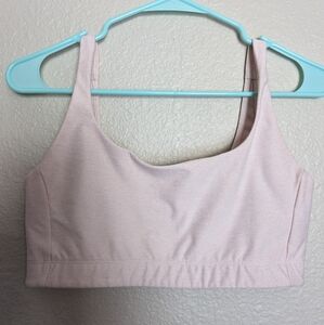 Outdoor Voices Double Time Bra Ballet Pink M